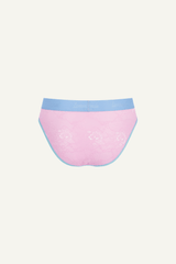 Wicked Glinda Picot Lace Trilogy Brief - Light Pink - Lemonade Dolls