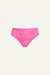 Wicked Picot Lace Brief - Pink - Lemonade Dolls