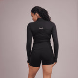 Short taille haute - Noir